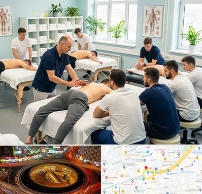 آموزش ماساژ در میدان ولیعصر 