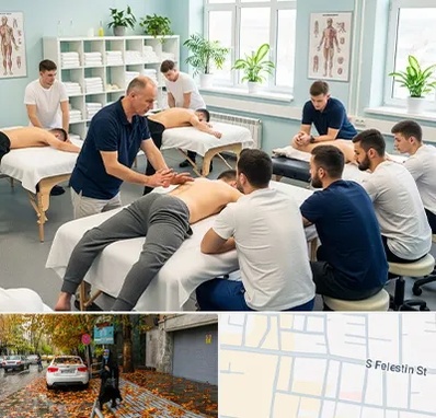 آموزش ماساژ در خیابان فلسطین 