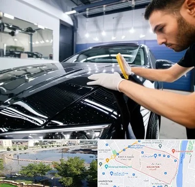 بادی فنس خودرو در گلستان اهواز 