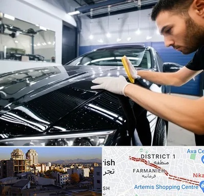 بادی فنس خودرو در فرمانیه 