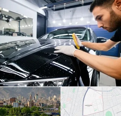 بادی فنس خودرو در جمشیدیه 