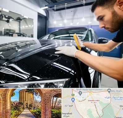 بادی فنس خودرو در شهر ری