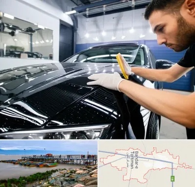 بادی فنس خودرو در بندر ترکمن