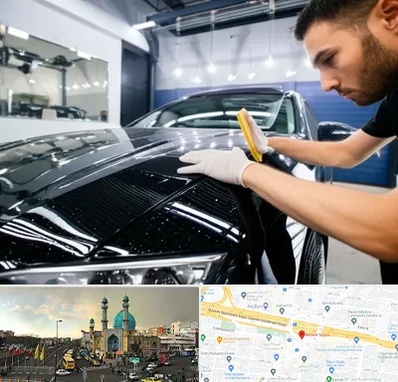 بادی فنس خودرو در رسالت 