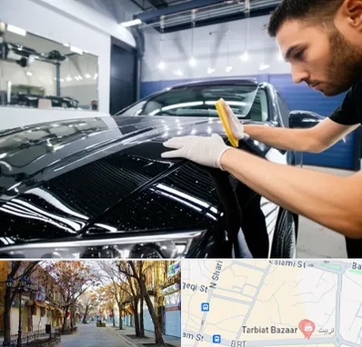 بادی فنس خودرو در تربیت تبریز 