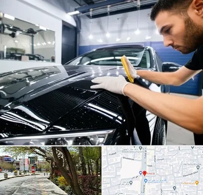 بادی فنس خودرو در خیابان توحید اصفهان 