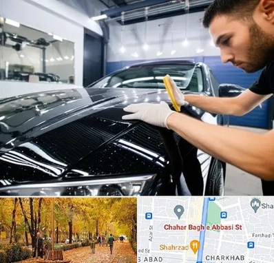 بادی فنس خودرو در چهارباغ اصفهان 