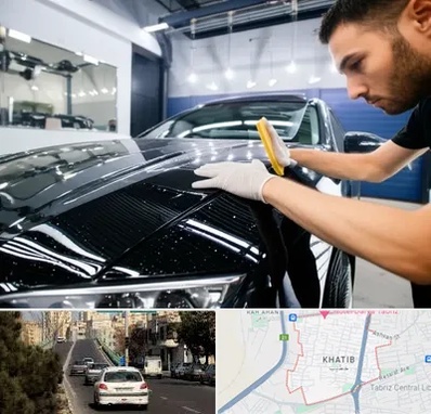 بادی فنس خودرو در خطیب تبریز 