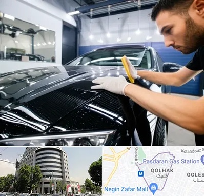 بادی فنس خودرو در قلهک 