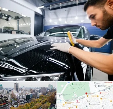 بادی فنس خودرو در بلوار کشاورز