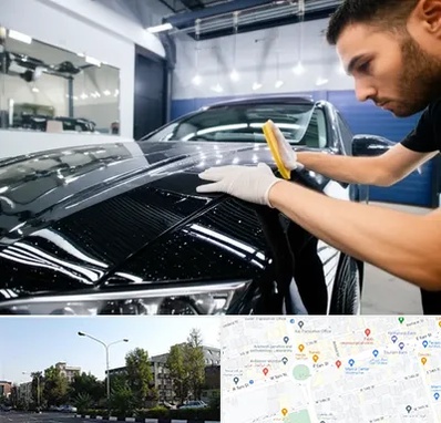 بادی فنس خودرو در میدان کاج 