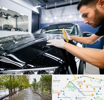 بادی فنس خودرو در خیابان ارم شیراز 