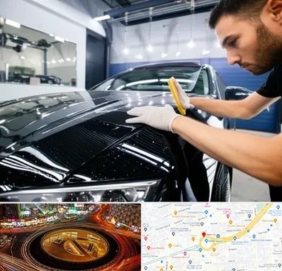 بادی فنس خودرو در میدان ولیعصر