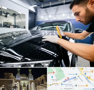 بادی فنس خودرو در زرگری شیراز 