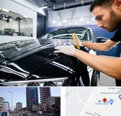 بادی فنس خودرو در چهارراه طالقانی کرج 