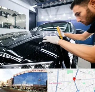 بادی فنس خودرو در نصف راه تبریز 