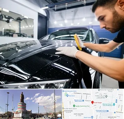 بادی فنس خودرو در کارگر جنوبی 