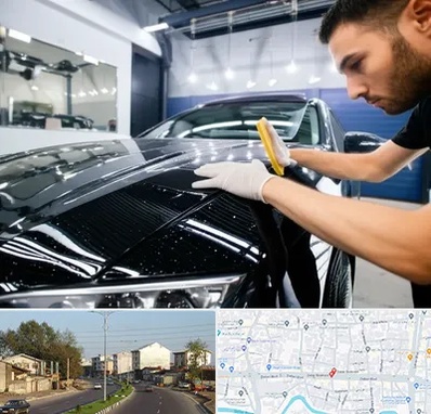 بادی فنس خودرو در ضیابری رشت 