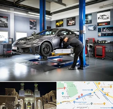 تیونینگ خودرو در زرگری شیراز 