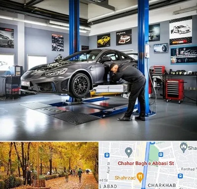 تیونینگ خودرو در چهارباغ اصفهان 