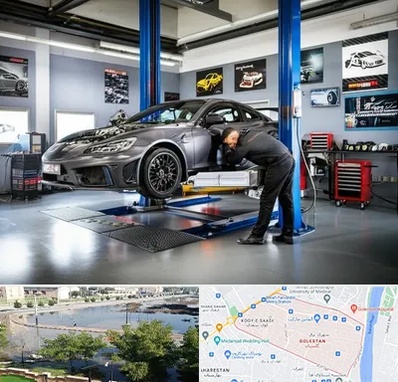 تیونینگ خودرو در گلستان اهواز 