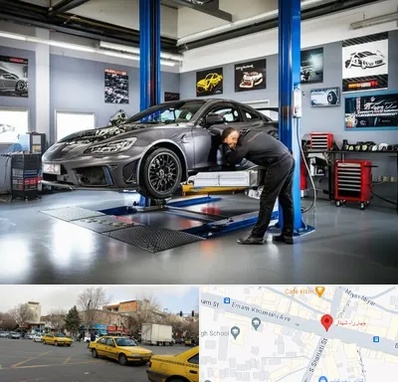 تیونینگ خودرو در شهناز تبریز 