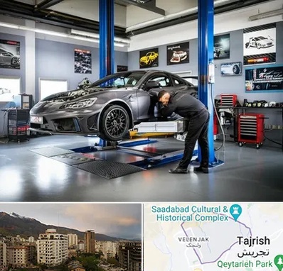 تیونینگ خودرو در زعفرانیه 