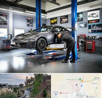 تیونینگ خودرو در باغستان کرج 