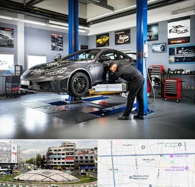 تیونینگ خودرو در مرکز تهران 