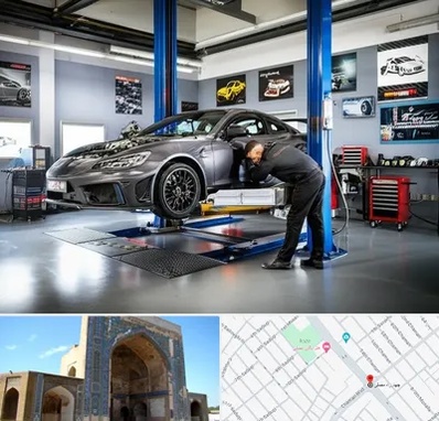 تیونینگ خودرو در مصلی مشهد 