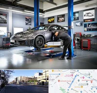 تیونینگ خودرو در خیابان ملاصدرا شیراز 