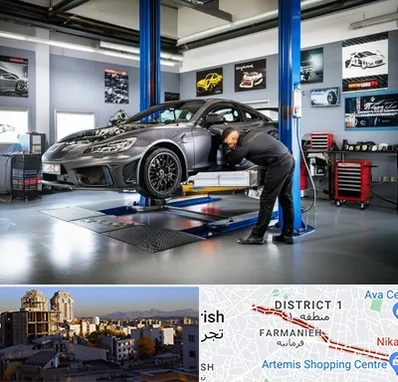 تیونینگ خودرو در فرمانیه 