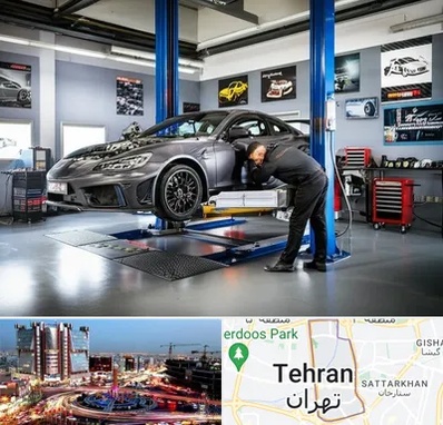 تیونینگ خودرو در صادقیه 