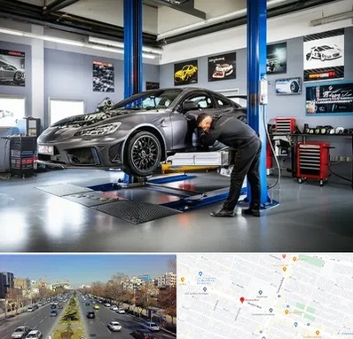 تیونینگ خودرو در بلوار معلم مشهد 