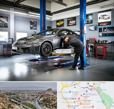 تیونینگ خودرو در معالی آباد شیراز 