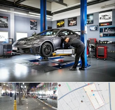 تیونینگ خودرو در باغ فیض اسلامشهر 