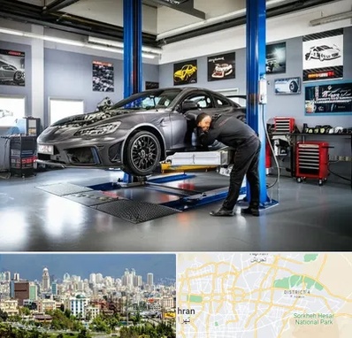 تیونینگ خودرو در شرق تهران 