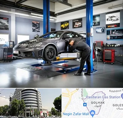 تیونینگ خودرو در قلهک 