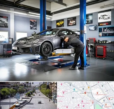 تیونینگ خودرو در خیابان زند شیراز 