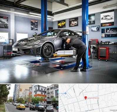 تیونینگ خودرو در هفده شهریور تبریز 