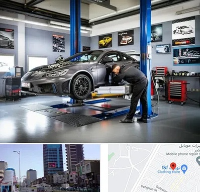 تیونینگ خودرو در چهارراه طالقانی کرج 