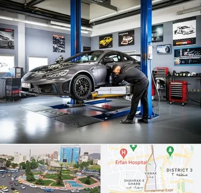 تیونینگ خودرو در ونک 