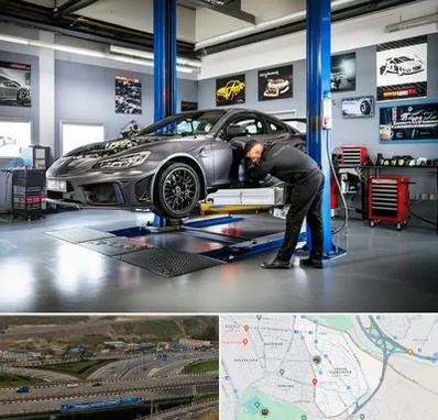 تیونینگ خودرو در یاغچیان تبریز 