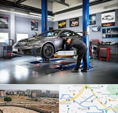 تیونینگ خودرو در کوی وحدت شیراز 