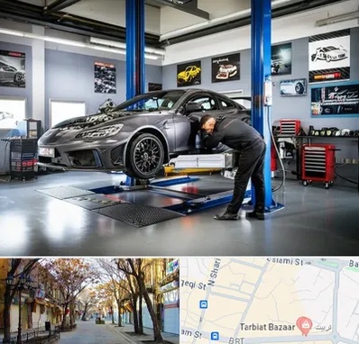 تیونینگ خودرو در تربیت تبریز 