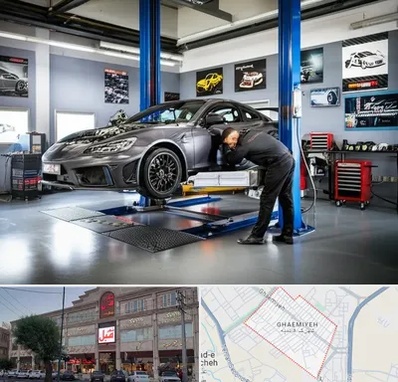 تیونینگ خودرو در قائمیه اسلامشهر 