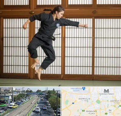 باشگاه نینجا در جنوب تهران 