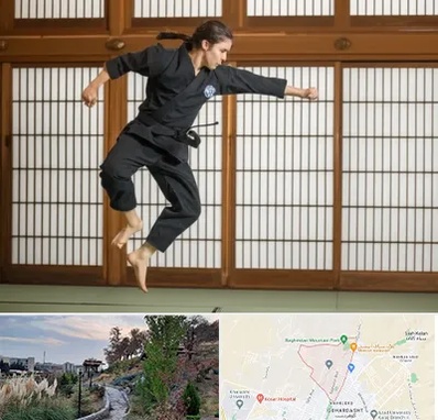 باشگاه نینجا در باغستان کرج 