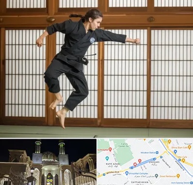 باشگاه نینجا در زرگری شیراز 