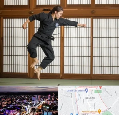 باشگاه نینجا در گلسار رشت 